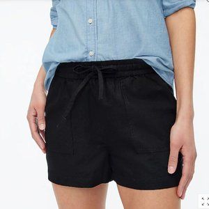 J Crew Factory Outlet Linen Blend Drawstring Shorts